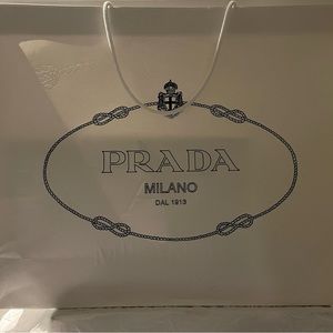 Prada shopping 🛍 bag w/ shoe 👠 box